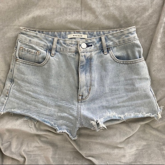 Pacsun blue jeans shorts. - Picture 3 of 3